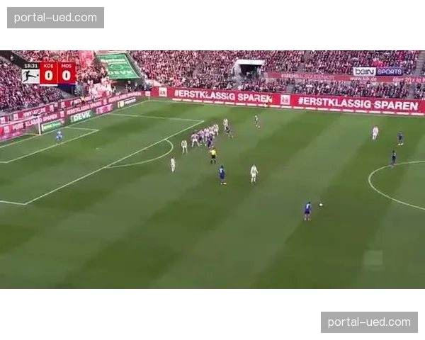 美因茨2-2战平科隆，双方各有一名球员被红牌罚下